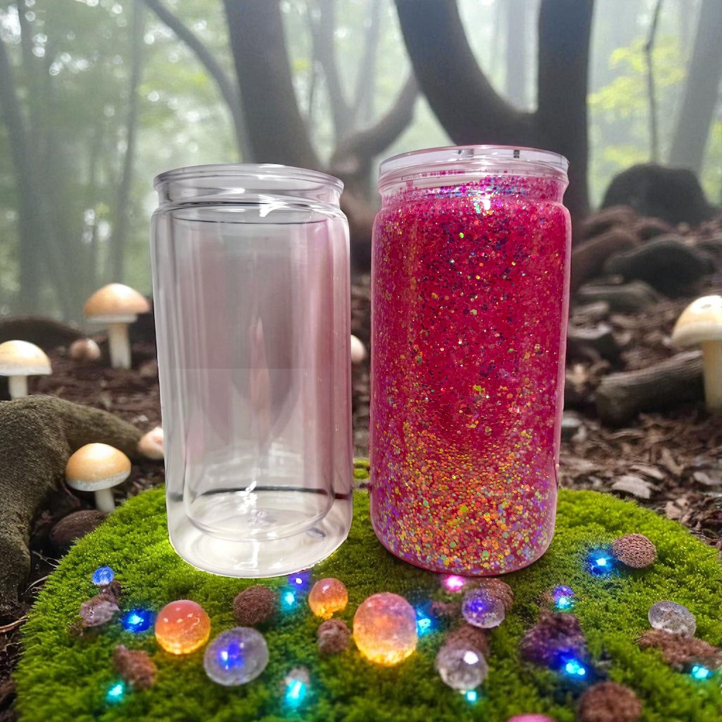 Snowglobe Trinkbecher