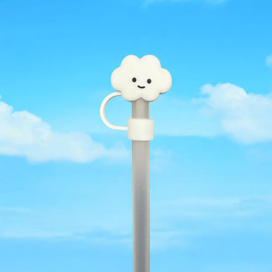 Strohhalm Topper - Wolke