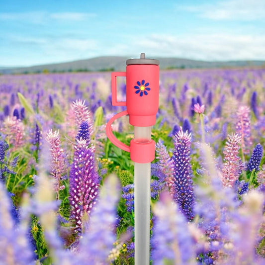 Strohhalm Topper - Tumbler Pink