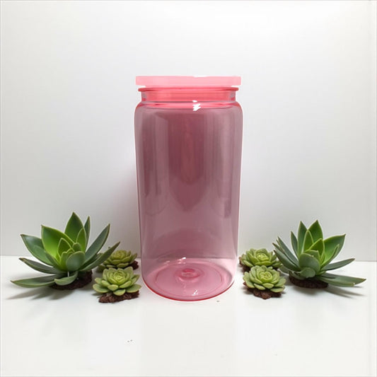 Trinkbecher Plastik 500ml Rosa