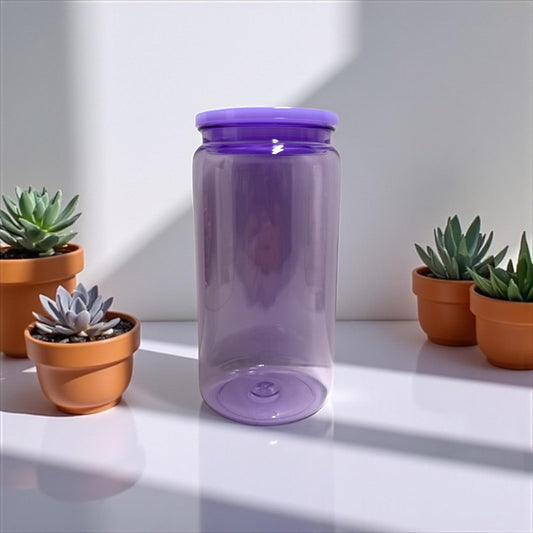 Trinkbecher Plastik 500ml Lila