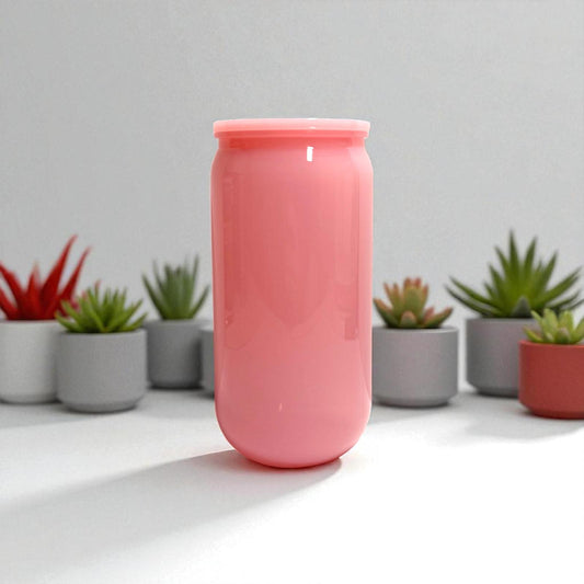 Trinkbecher Plastik 500ml Solid Rosa
