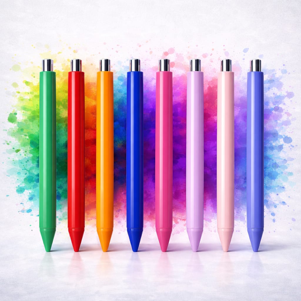 Live Plastik Kugelschreiber