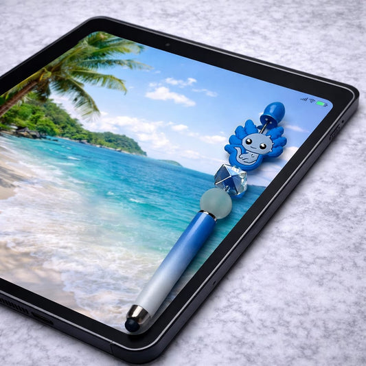 Blue Axolotl 2in1 Pen