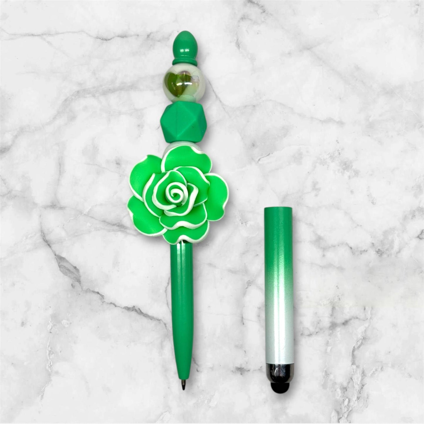 Green Rose 2in1 Pen