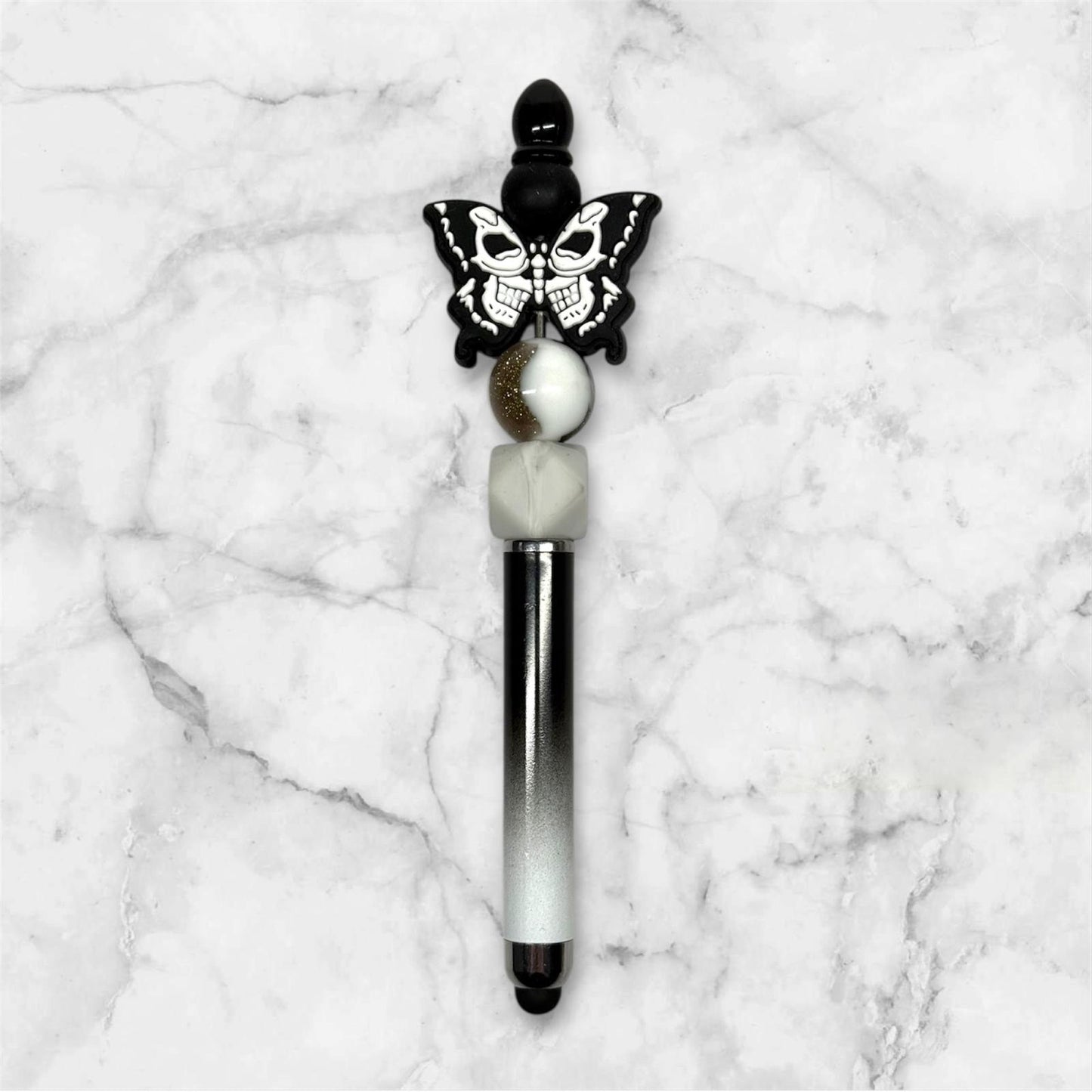 Black Skull 2in1 Pen