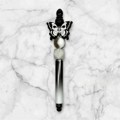 Black Skull 2in1 Pen