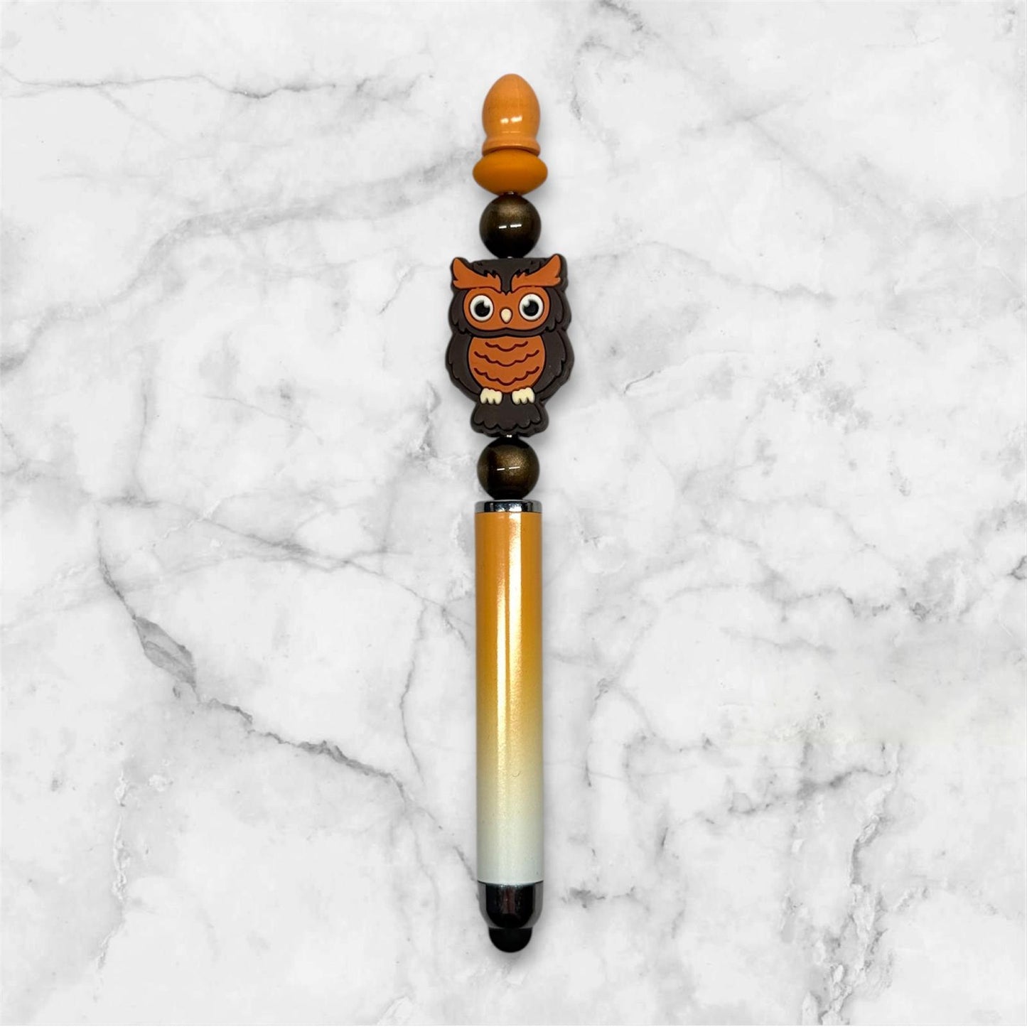 Orange Owl 2in1 Pen