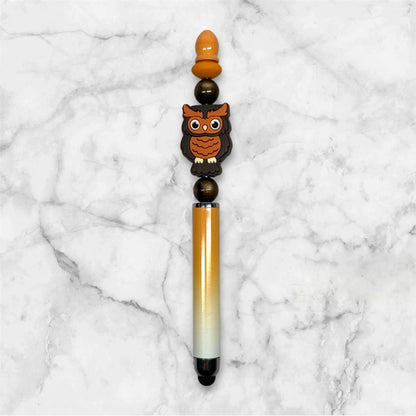 Orange Owl 2in1 Pen