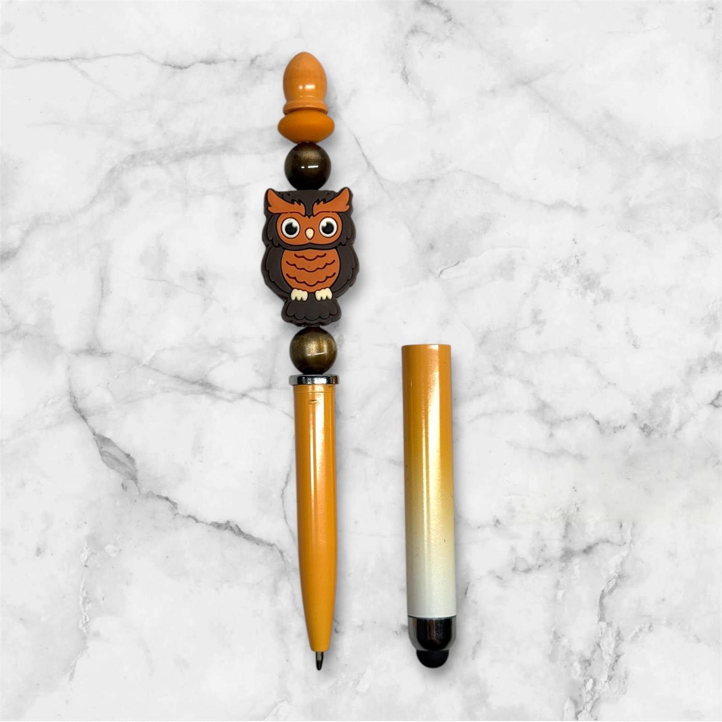 Orange Owl 2in1 Pen
