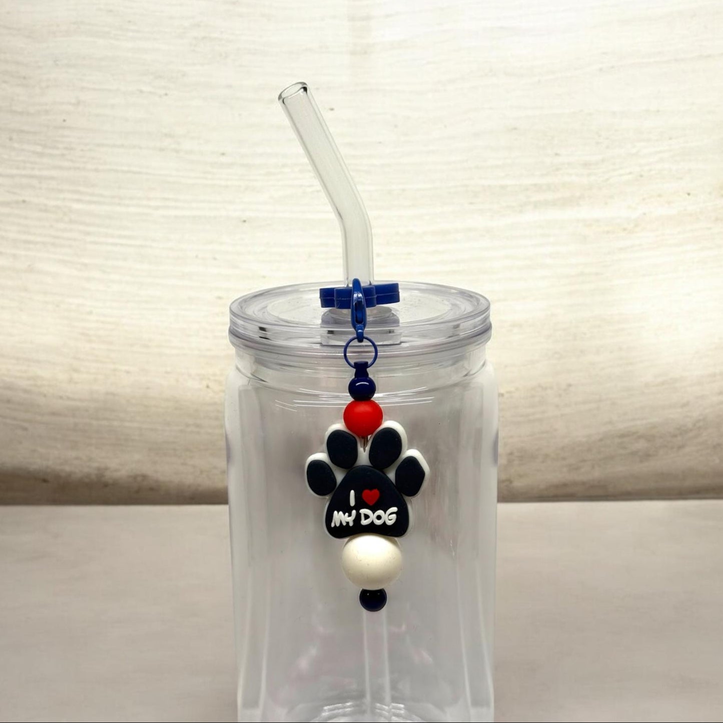 Dog Love  - Strohhalmkette