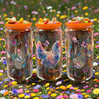 Special Cup - Gepunktete Federn