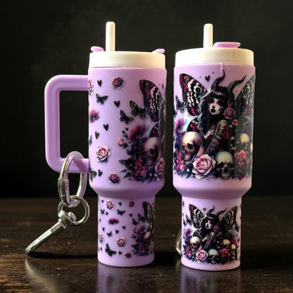 Mini Tumbler Schlüsselanhänger Dark Fairy