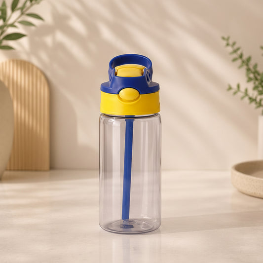 Kleine Kinder Trinkflasche Blau/Gelb