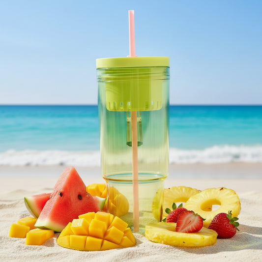 Plastik Tumbler Grün