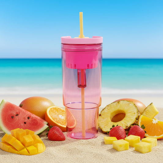 Plastik Tumbler Pink