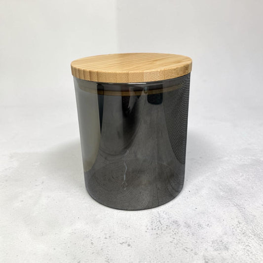 Vorratsglas Schwarz 1L