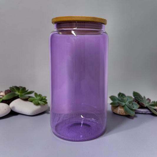 Trinkglas Lila