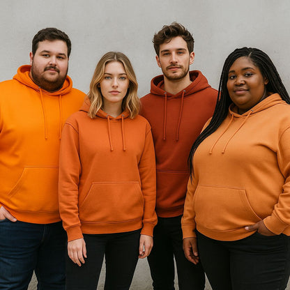 Unisex Hoodie Orangetöne