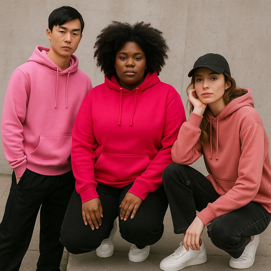Unisex Hoodie Pinktöne