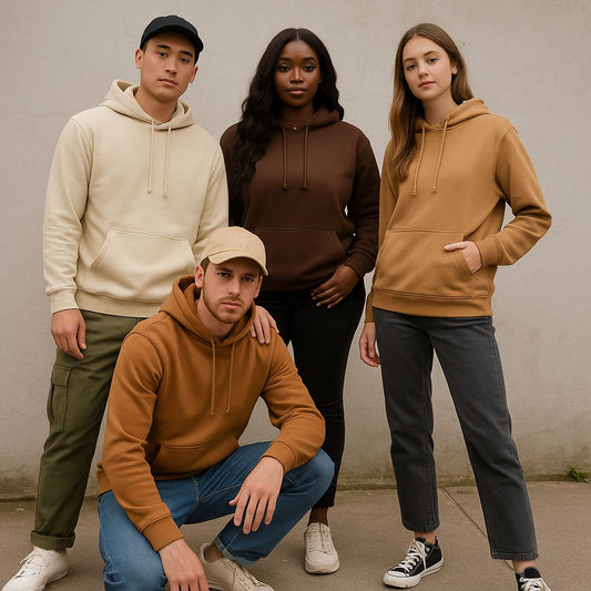 Unisex Hoodie Nude Töne
