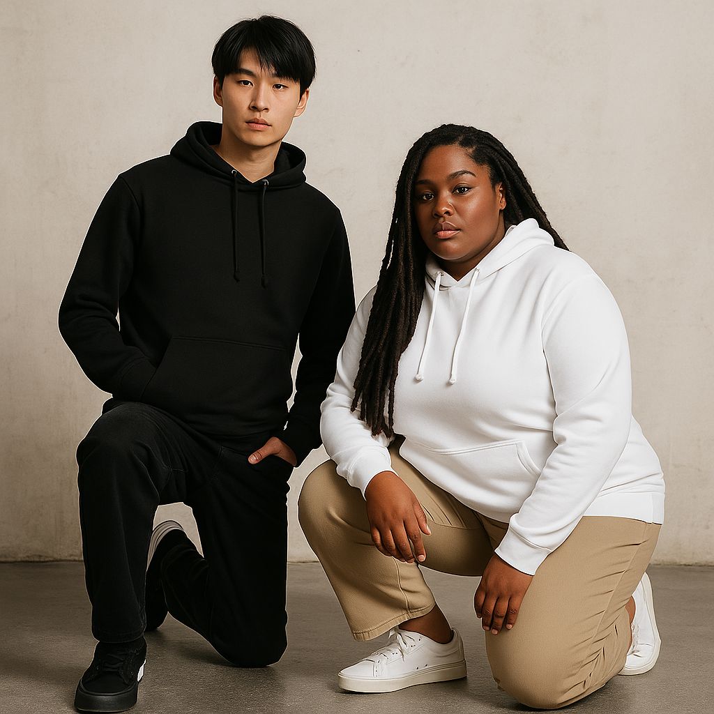 Unisex Hoodie Basic Töne