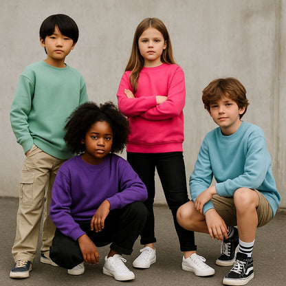 Kinder Sweatshirts Dunkle Farben