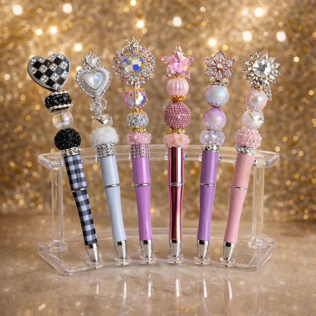 Live Luxus Perlen Kugelschreiber