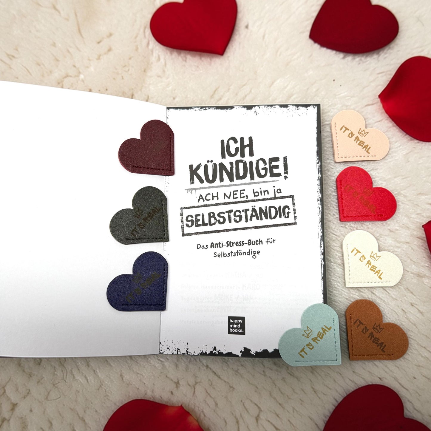 Herz Buchecken-Schutz