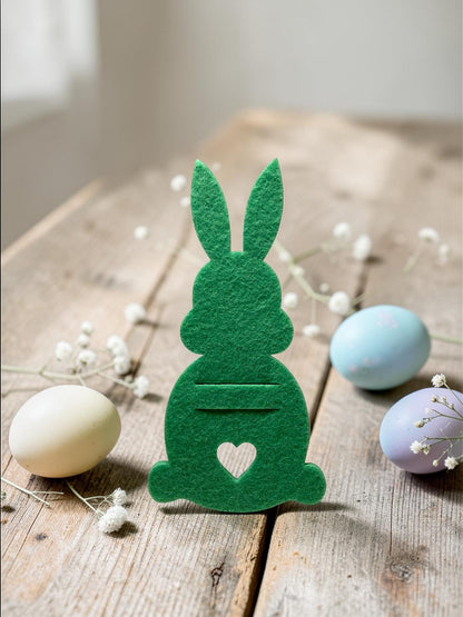 Filz Geld Hase