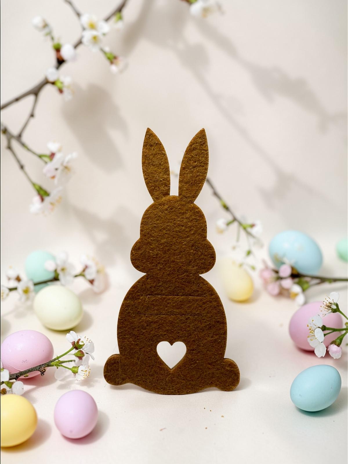 Filz Geld Hase
