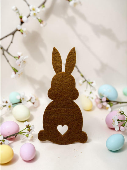 Filz Geld Hase
