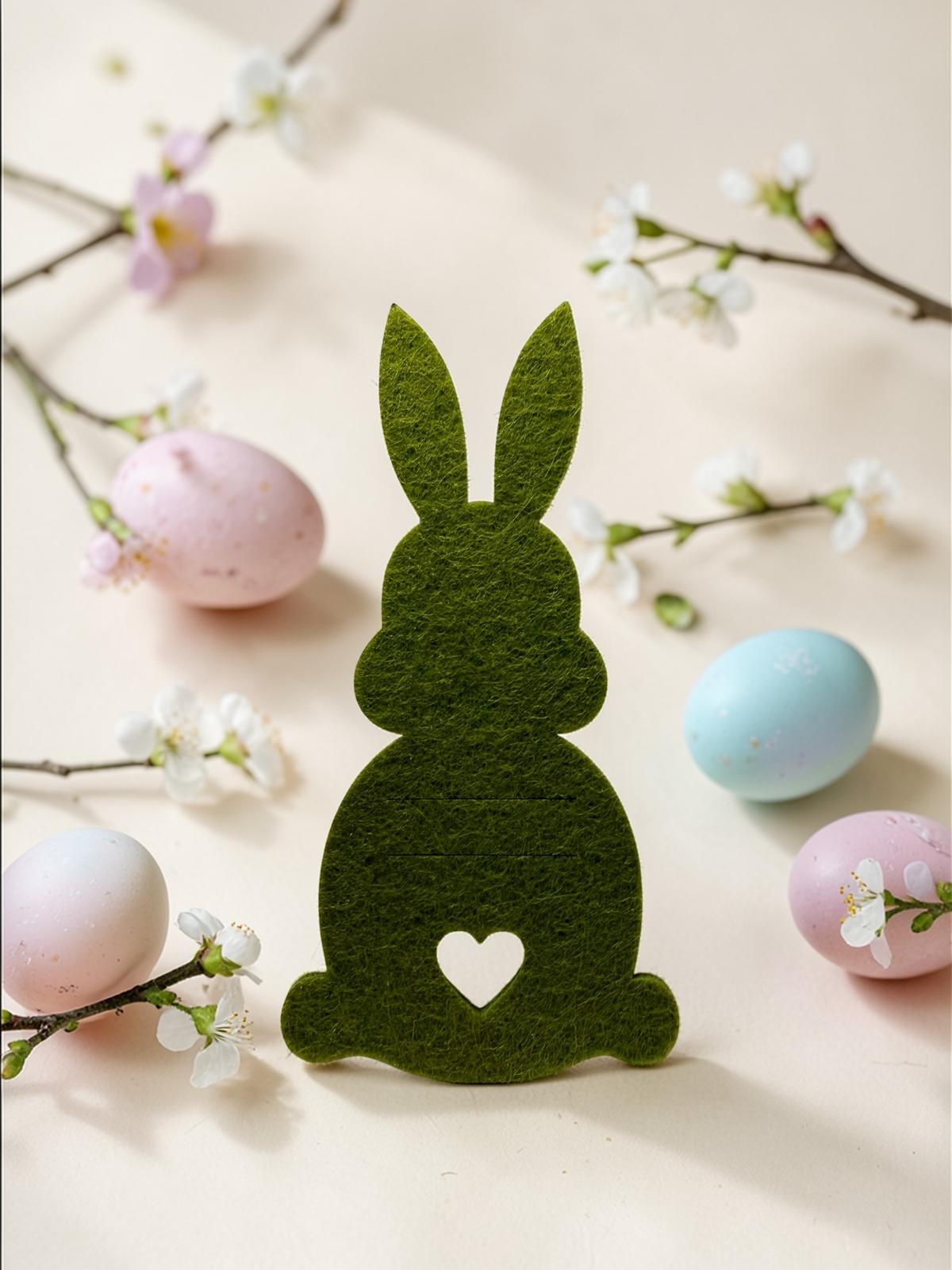 Filz Geld Hase