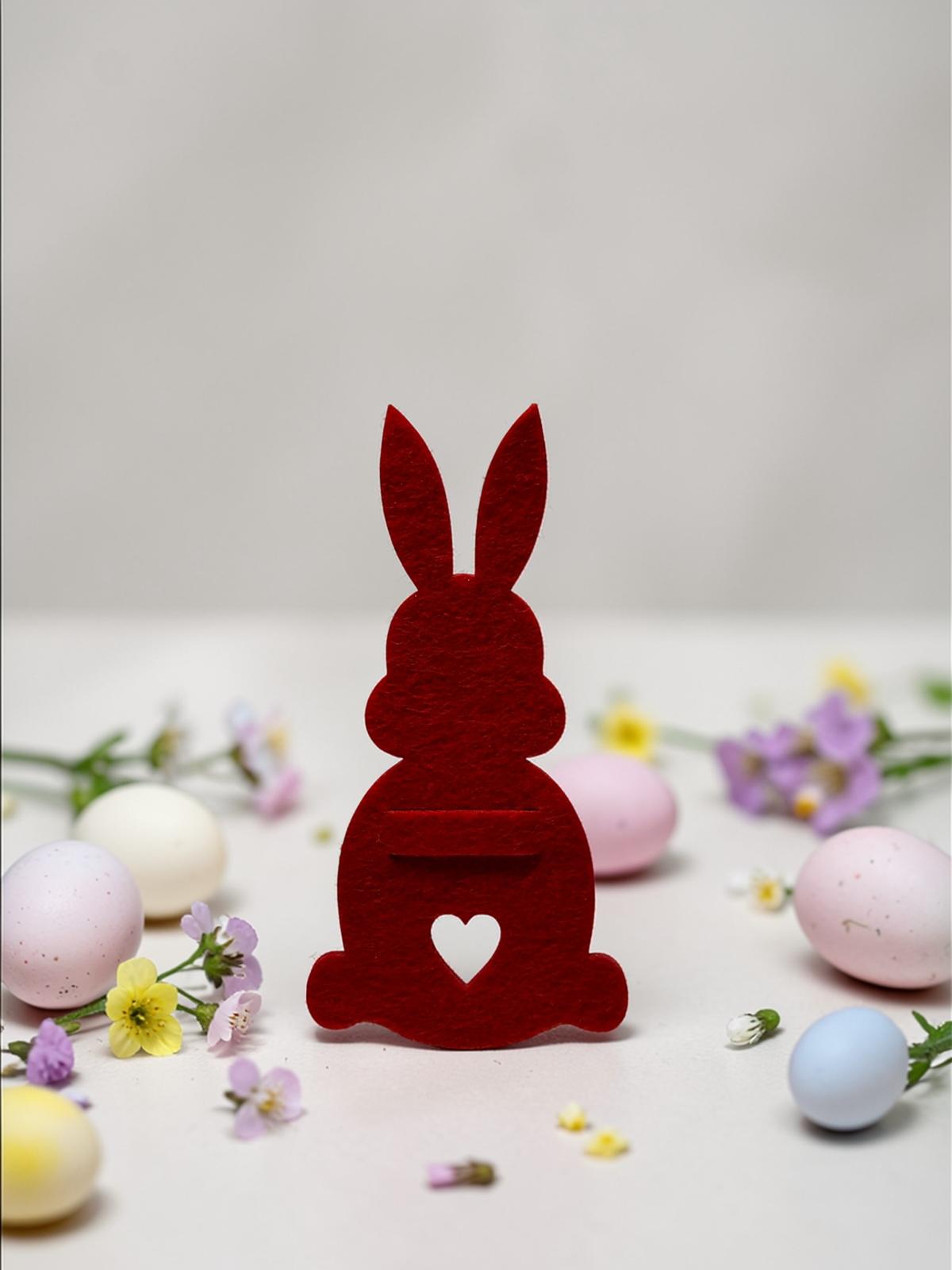 Filz Geld Hase