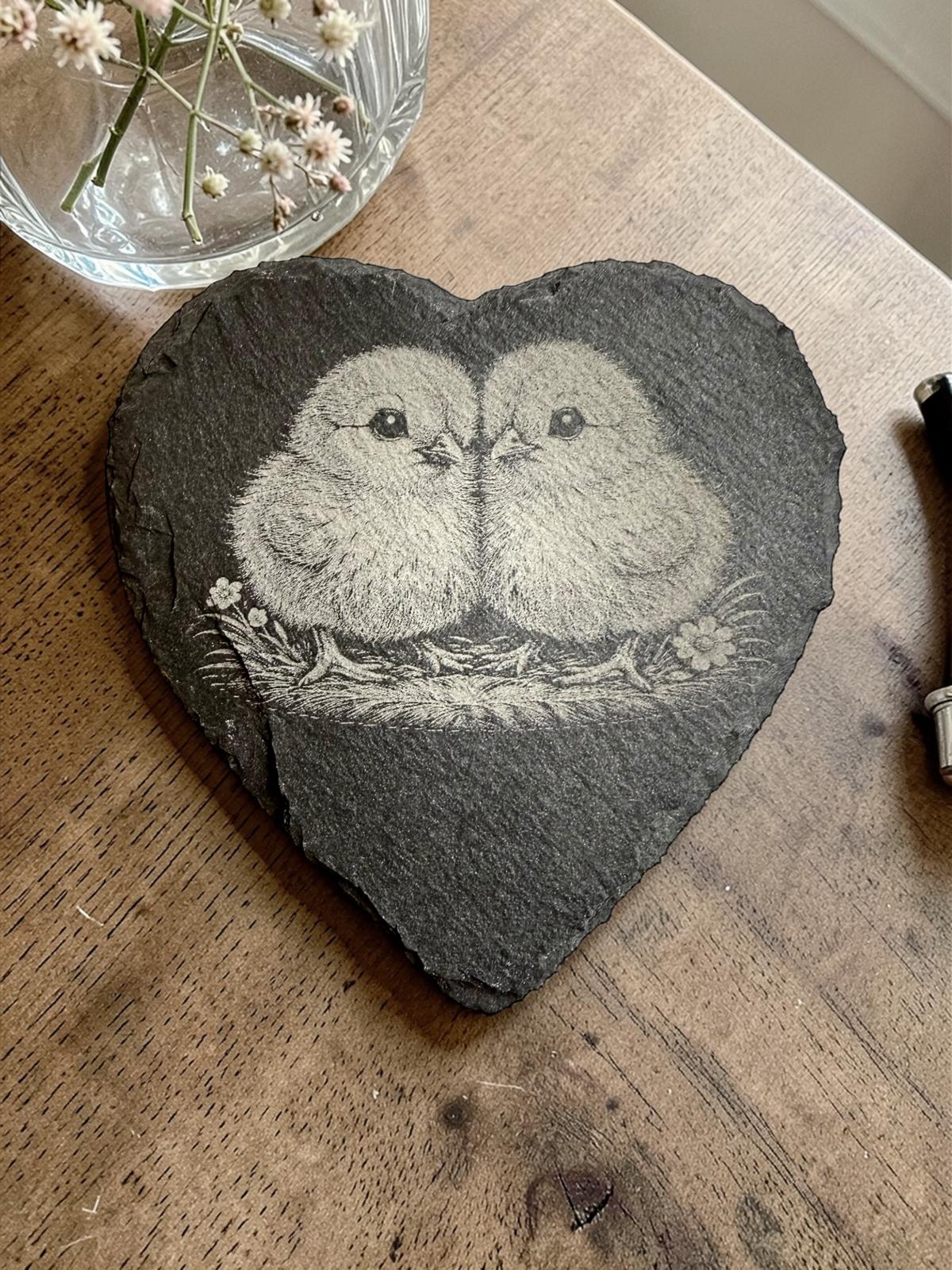 Schieferplatten Untersetzer