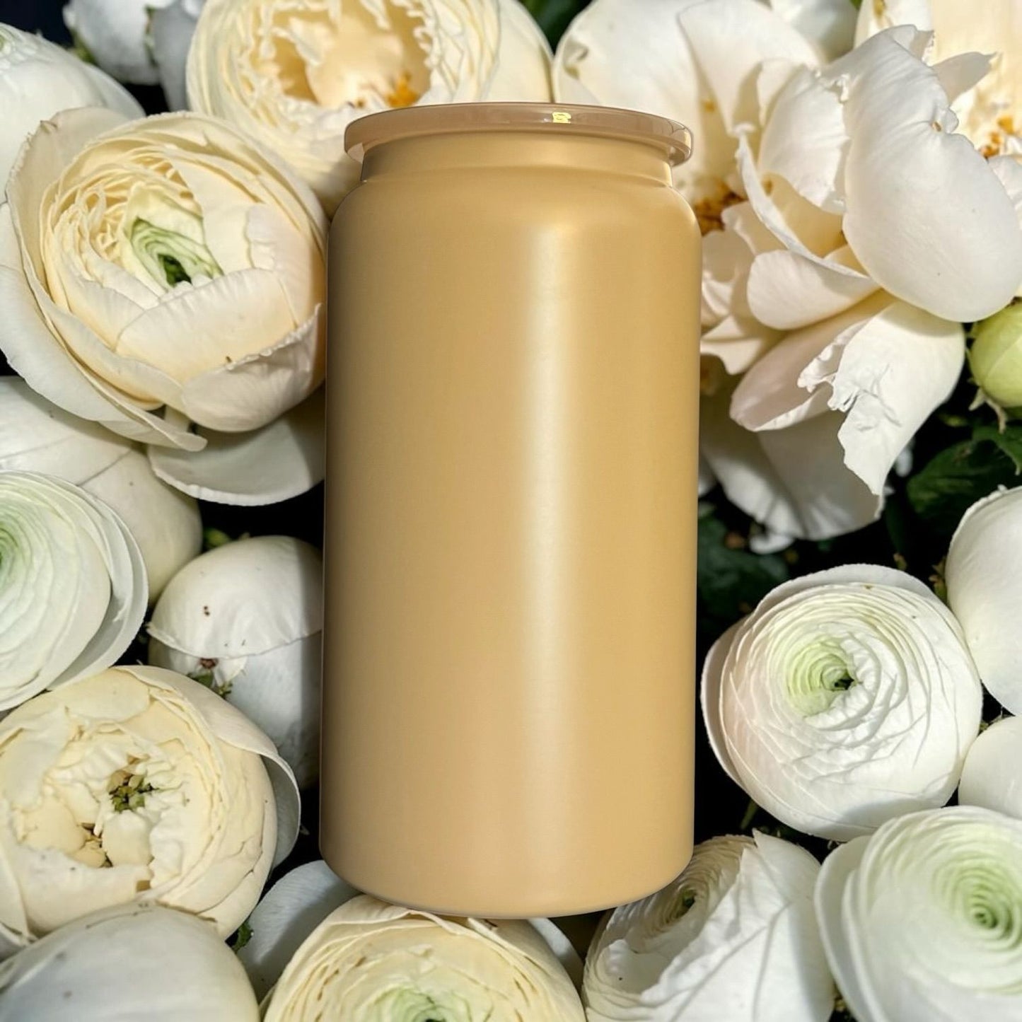 Premium Edelstahl Becher - Cream Coffee