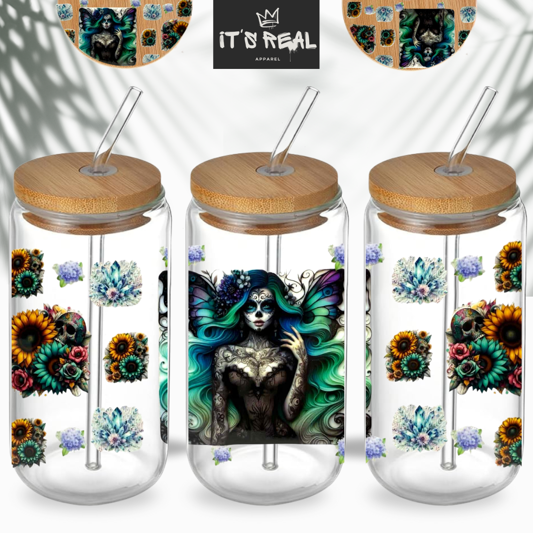 Trinkglas + Deckel Design