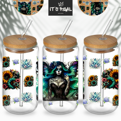 Trinkglas + Deckel Design