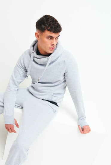 Premium Cross Neck Hoodie