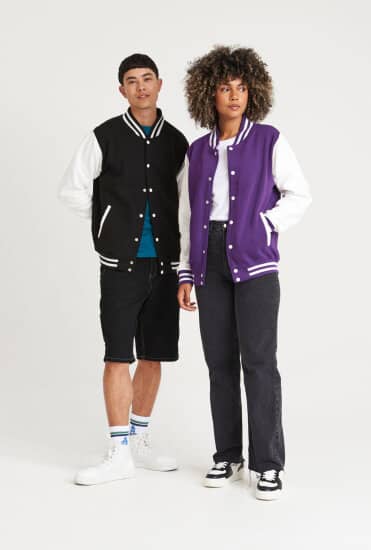 Personalisierte College Jacke / Varsity Jacket – mit Wunschmotiv