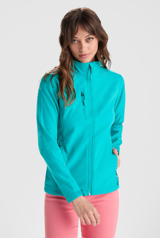 Personalisierte Softshell Jacke Damen – mit Wunschmotiv